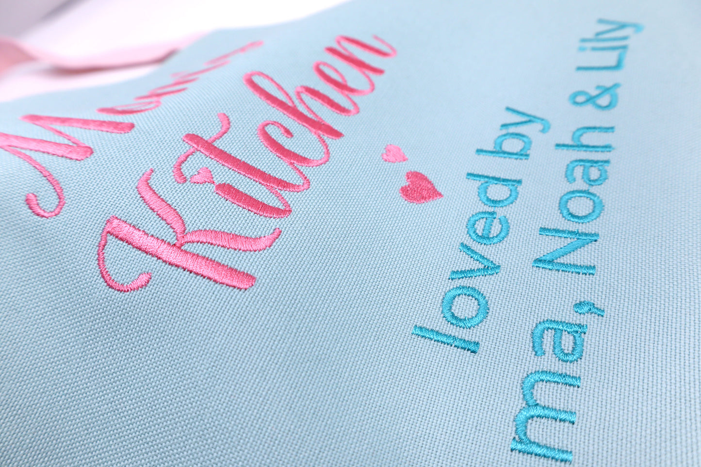 Mom's Kitchen Apron — Personalized Gift from Kids, Mother's Day & Birthday Gift for Mom
