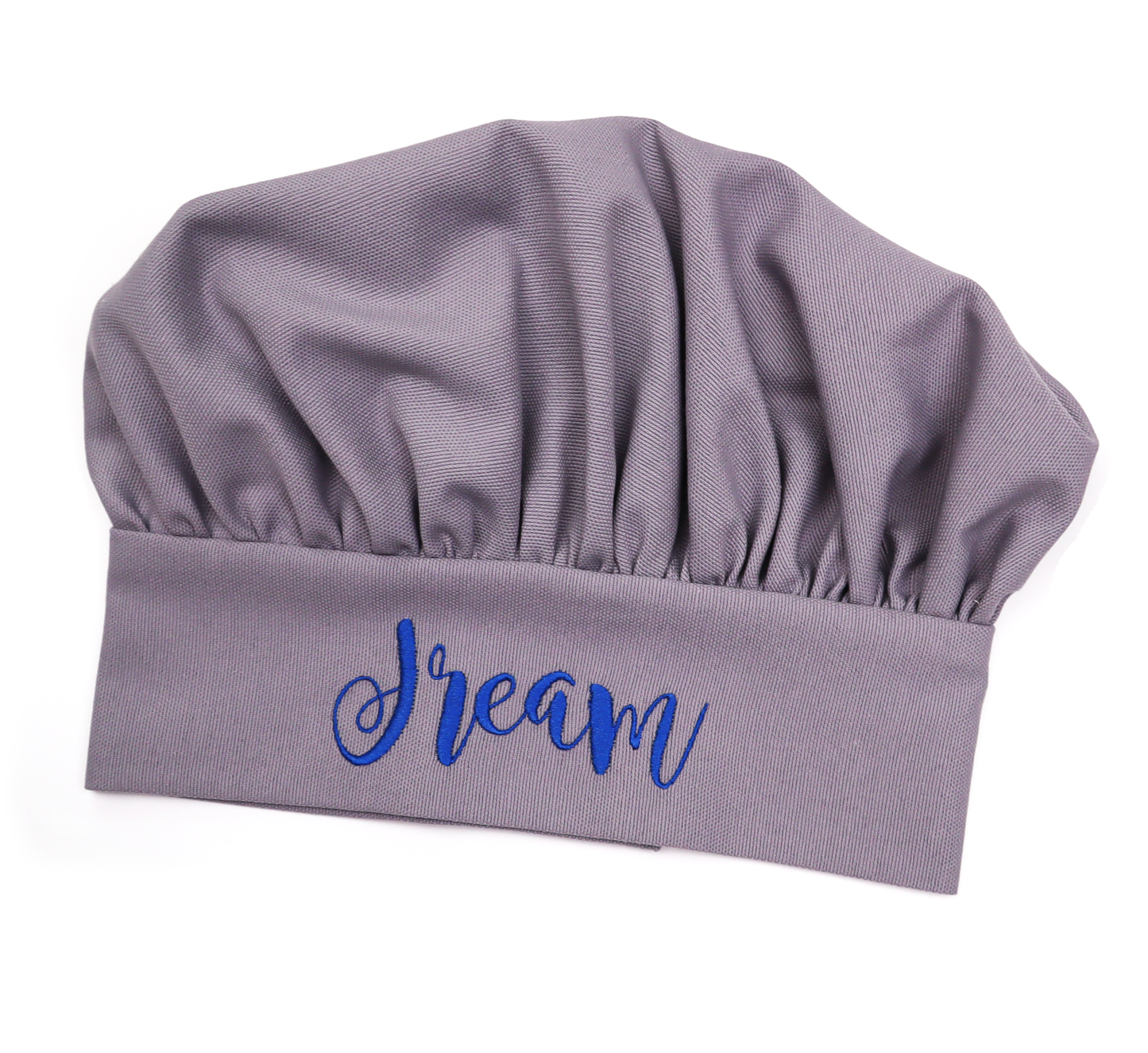 Personalized Toddler Apron and Chef Hat Set – Gray Embroidered Cooking Gift for Boys