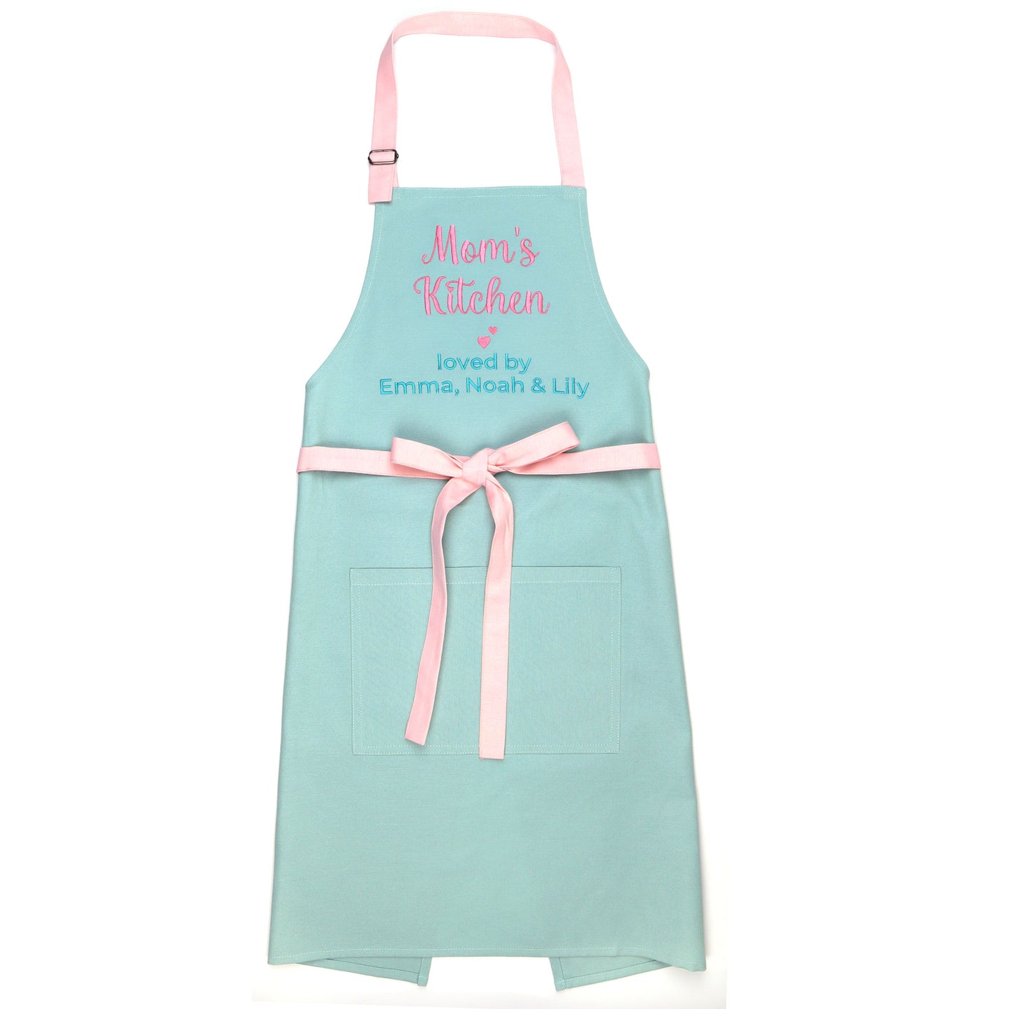 Mom's Kitchen Apron — Personalized Gift from Kids, Mother's Day & Birthday Gift for Mom