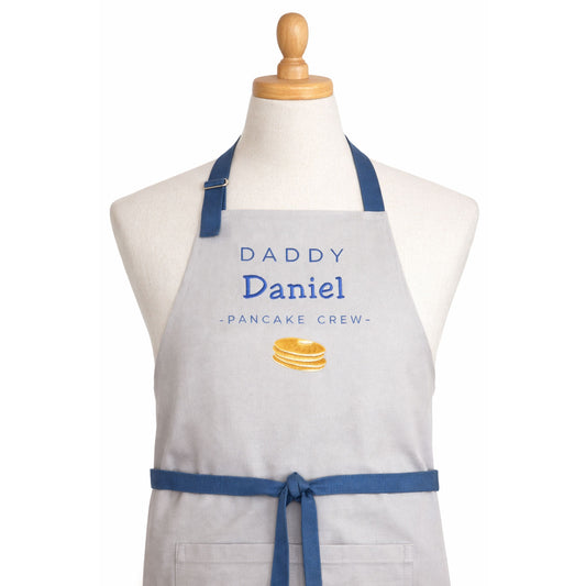 Personalized Pancake Apron — Custom Name & Title Embroidered Gift for Pancake Lovers