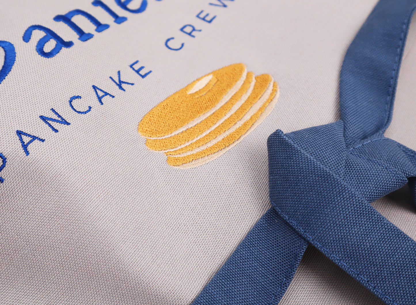 Personalized Pancake Apron — Custom Name & Title Embroidered Gift for Pancake Lovers