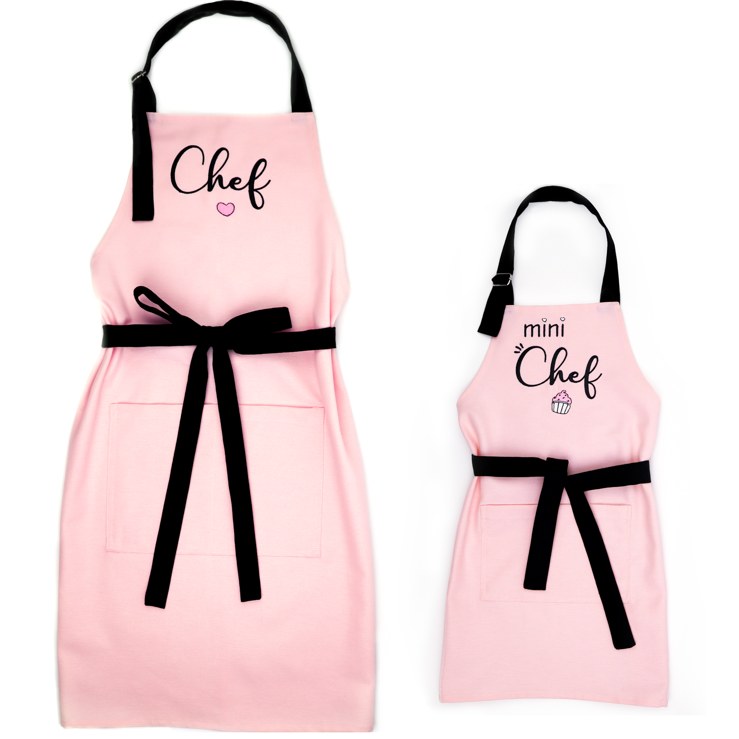 Mommy and Me Matching Aprons – Cute Mother Daughter Gift for Cooking
