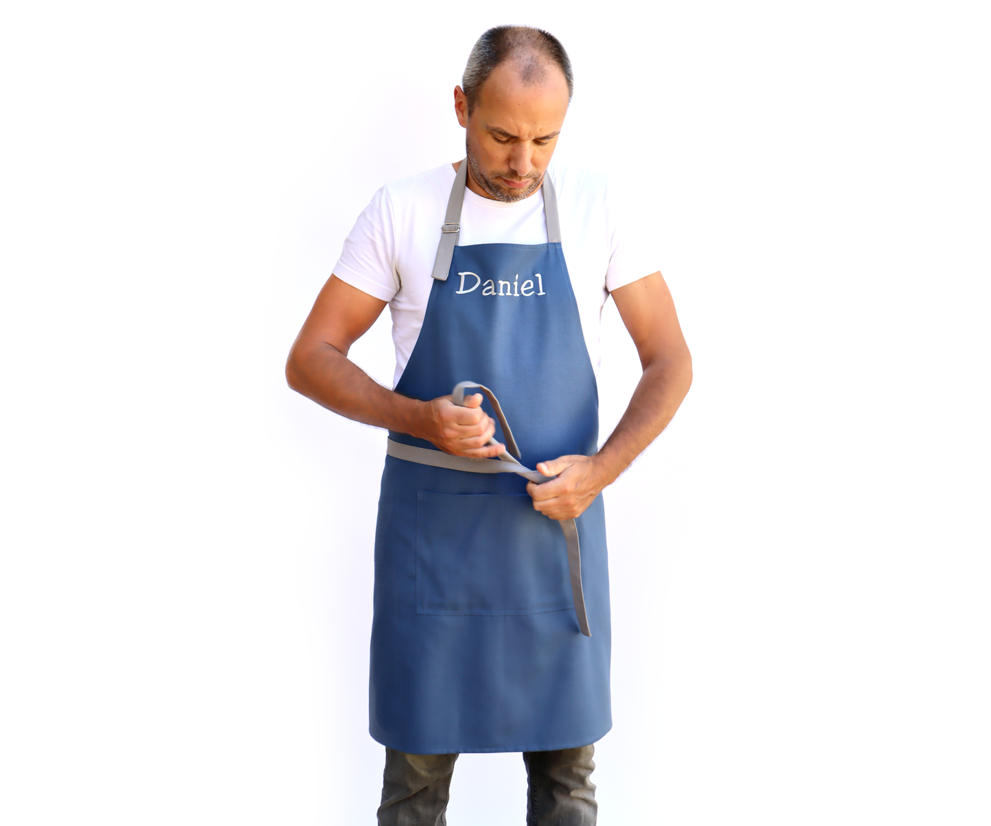 Daddy and Me Apron Set — Personalized Grill Master & Grill Master in Training, Father Son Apron
