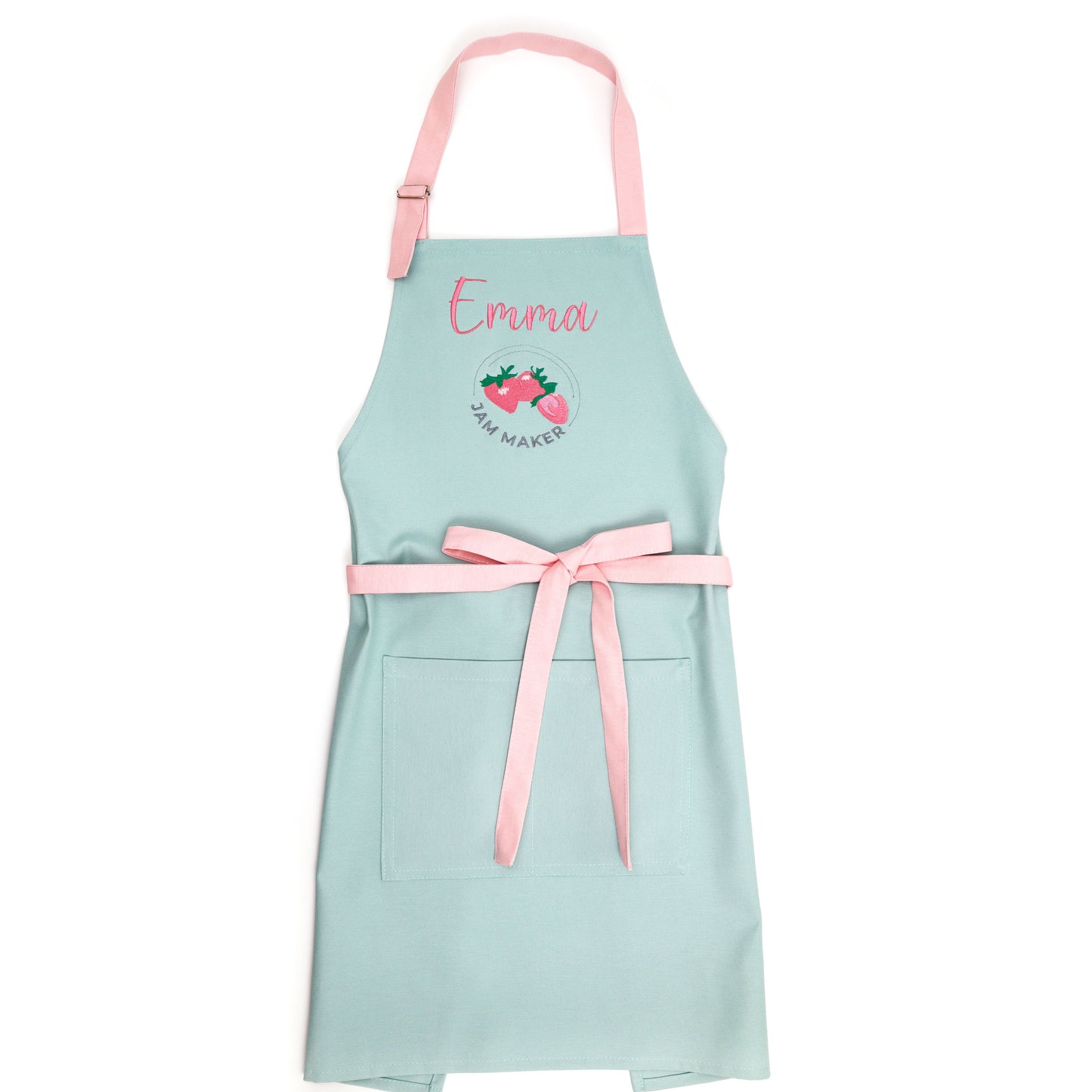 Personalized Jam Maker Apron — Custom Name & Title Embroidered Gift for Jam Lovers